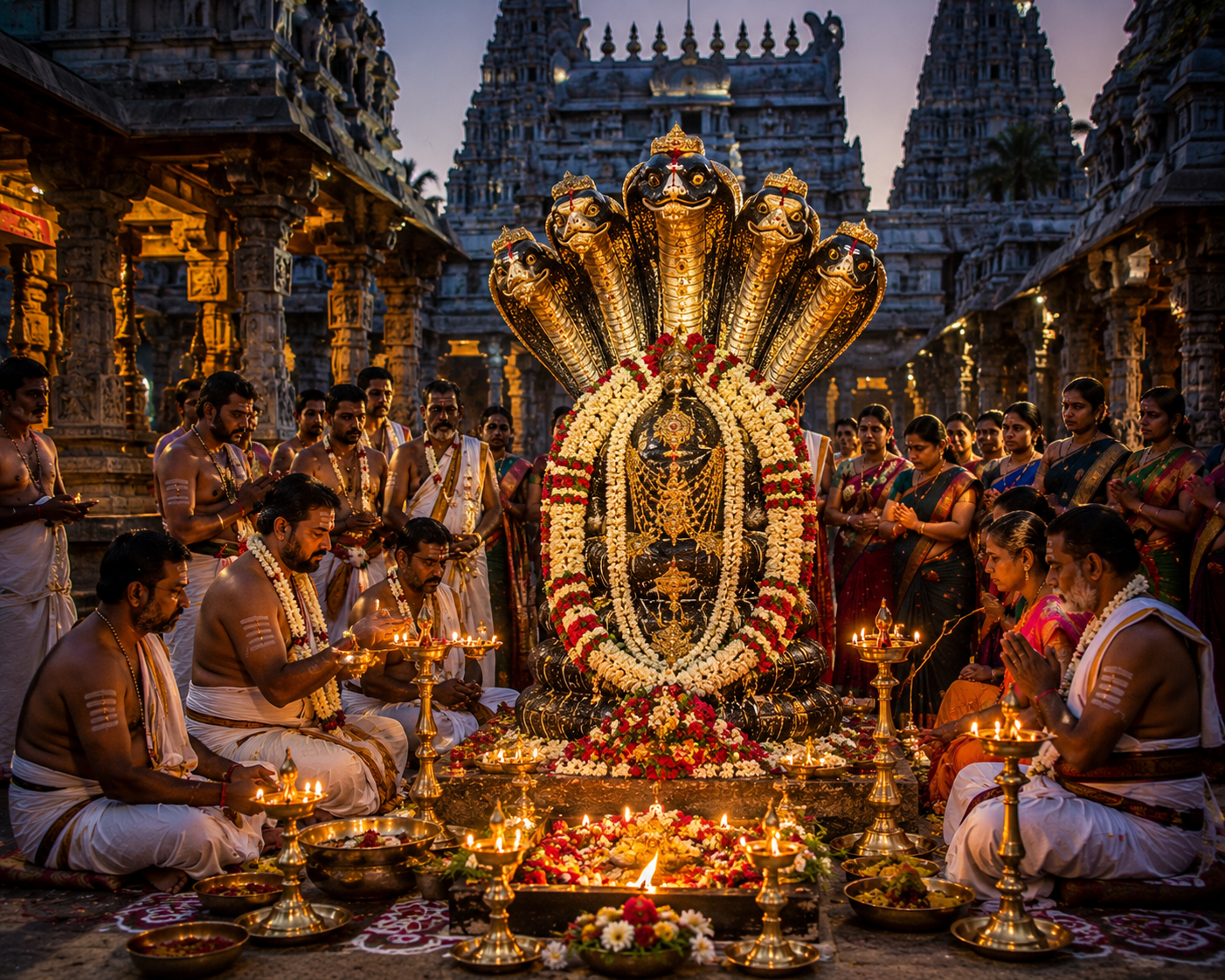 Nagaprathishta Pooja arrangements and offerings