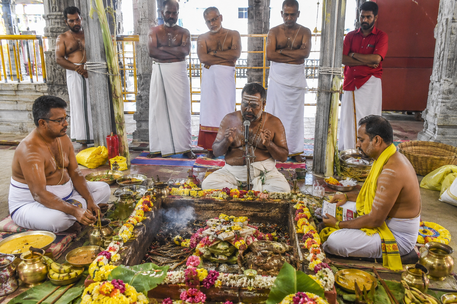 Thila Homam ritual at Rameswaram