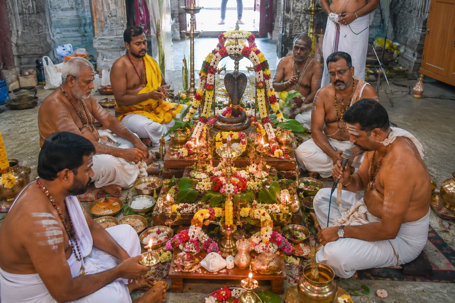 Thila Homam ritual at Rameswaram