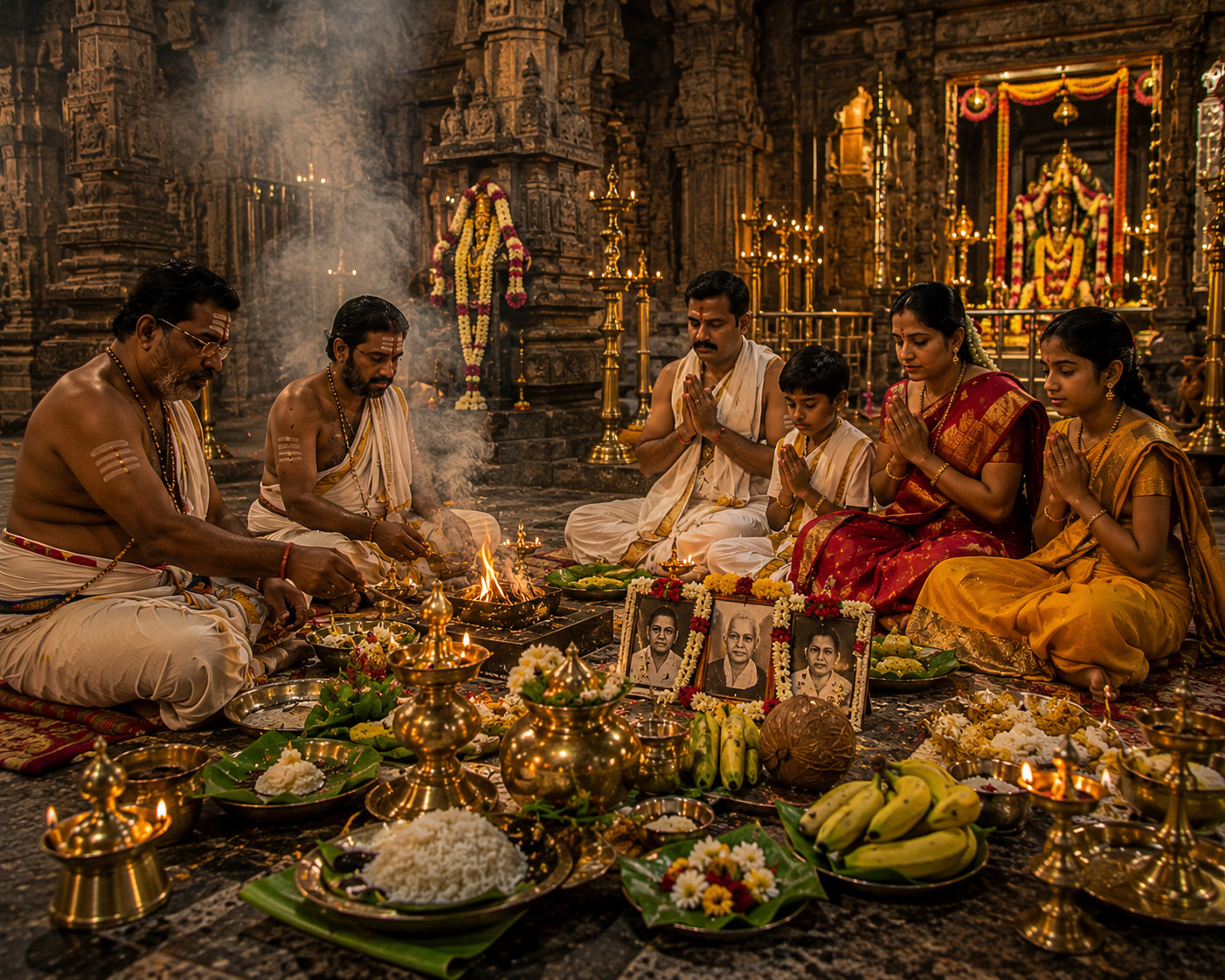 Pinda Daan and ancestral offerings